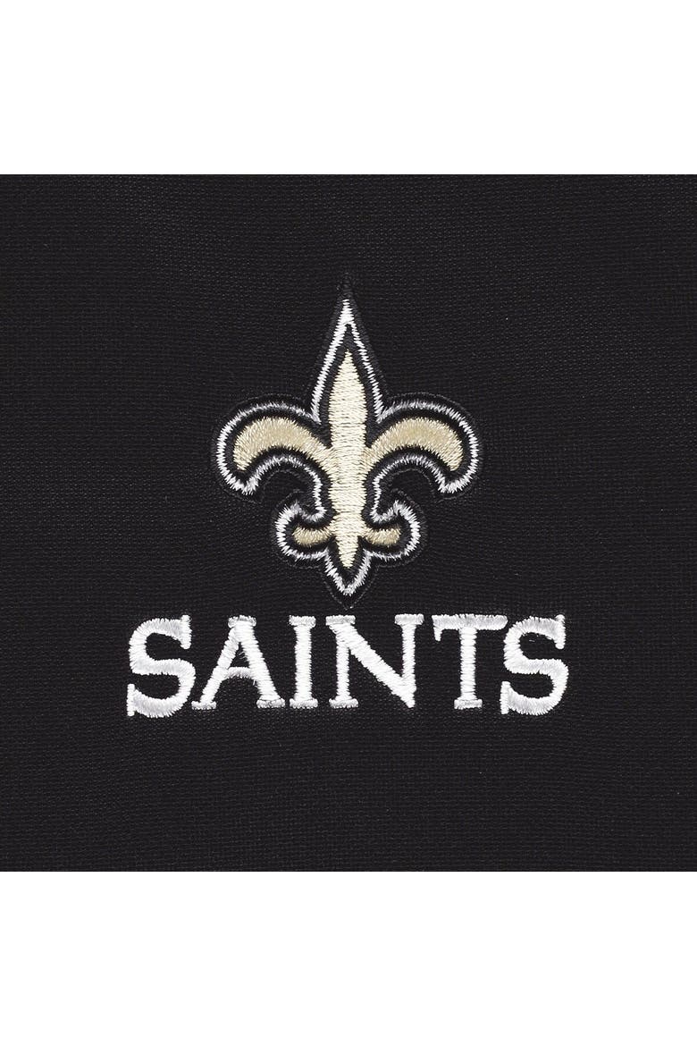 Men's Dunbrooke Black New Orleans Saints All-Star Tech Quarter-Zip Top, Alternate, color, Black