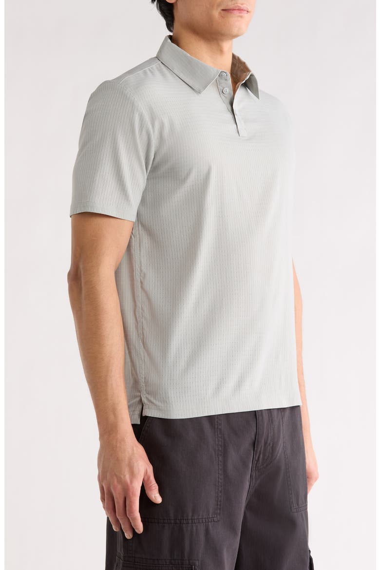 Bless Up Polo Shirt, Alternate, color, GREY