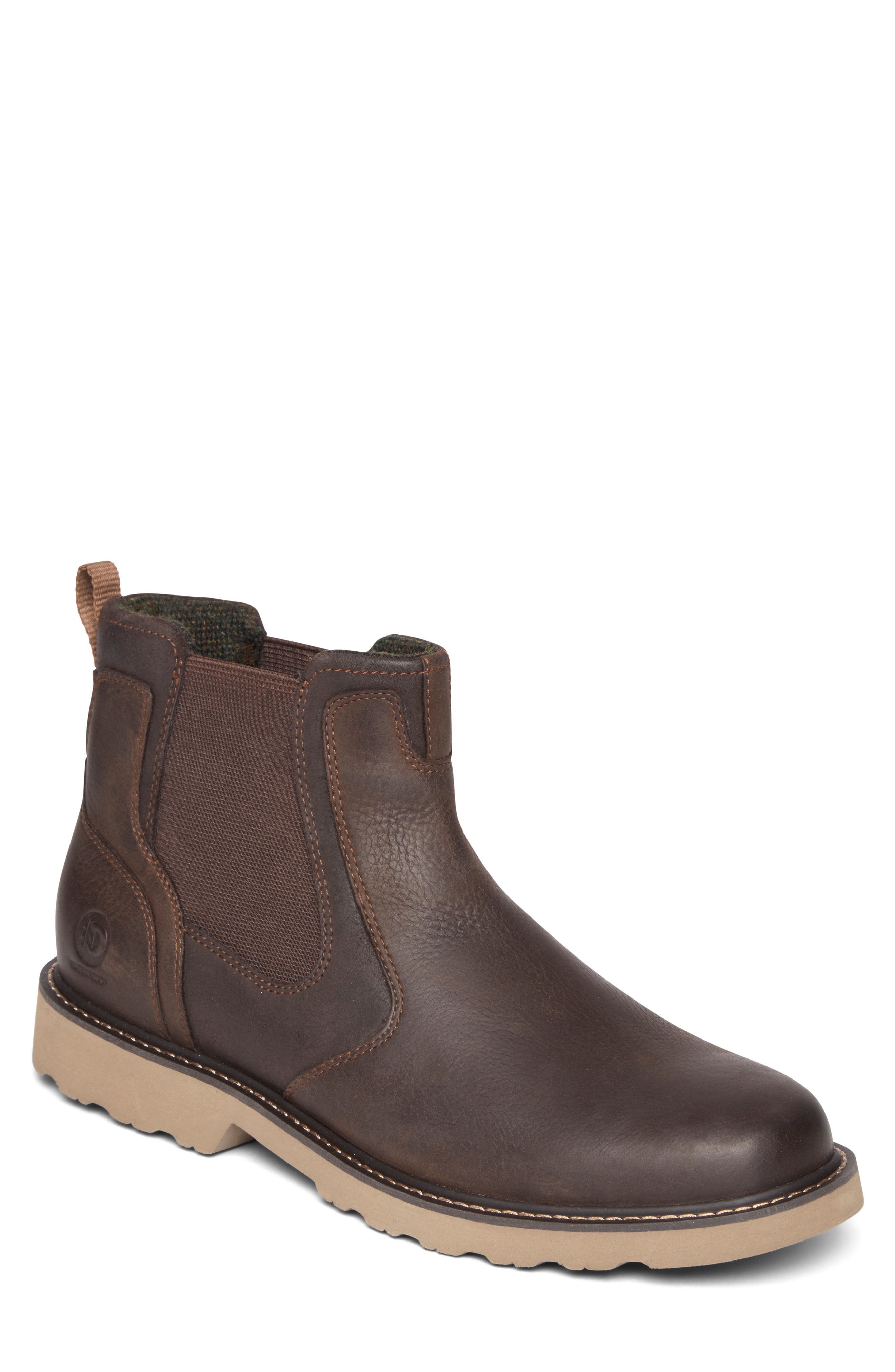 Dunham Jake Waterproof Chelsea Boot, Main, color, 