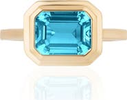 GOSHWARA Manhattan Emerald Cut Ring