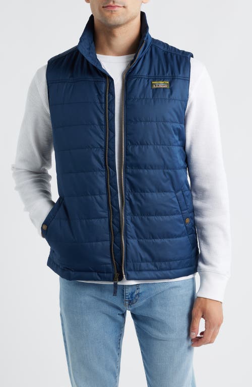 L.l.bean Mountain Classic Weather Resistant Puffer Vest In Blue