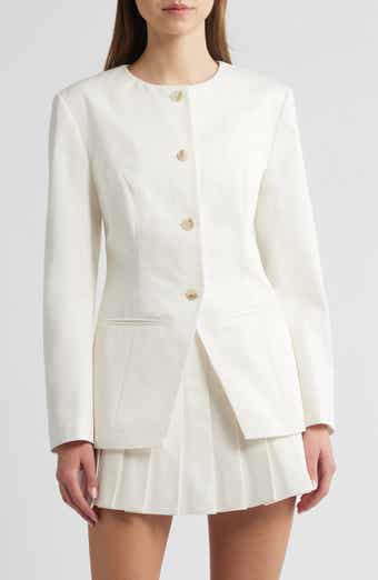 French Connection Sabine Slim Fit Stretch Cotton Twill Jacket