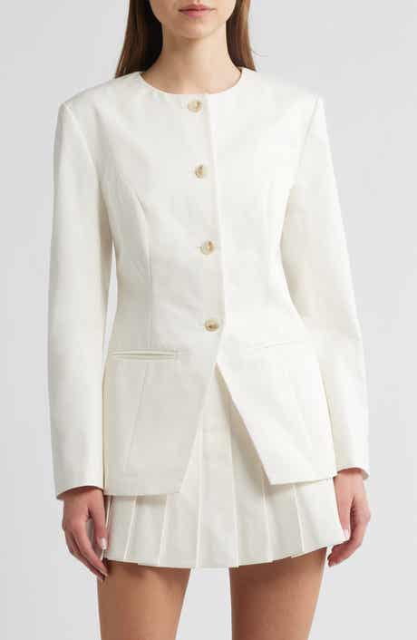 French Connection Sabine Slim Fit Stretch Cotton Twill Jacket