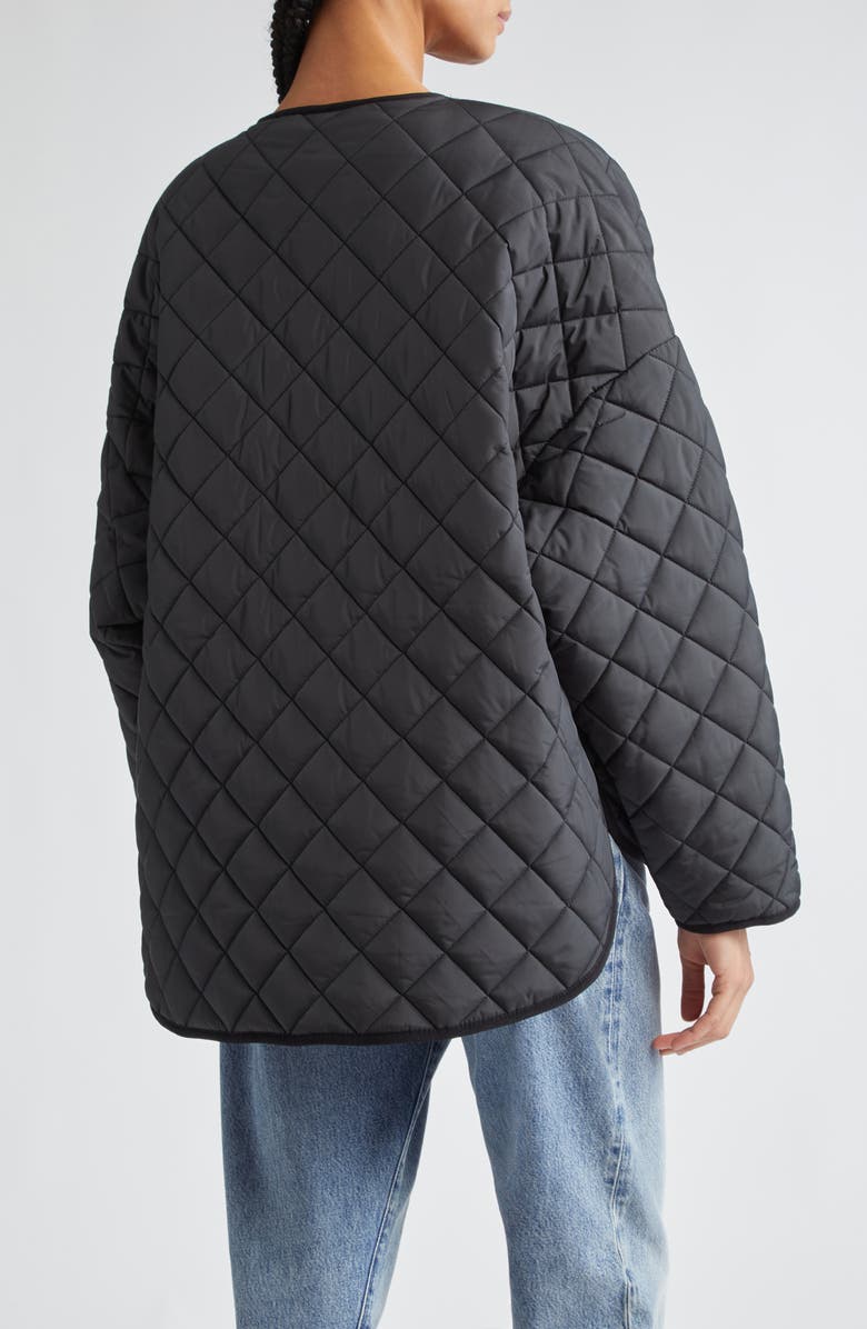 TOTEME Oversize Quilted Jacket, Alternate, color,