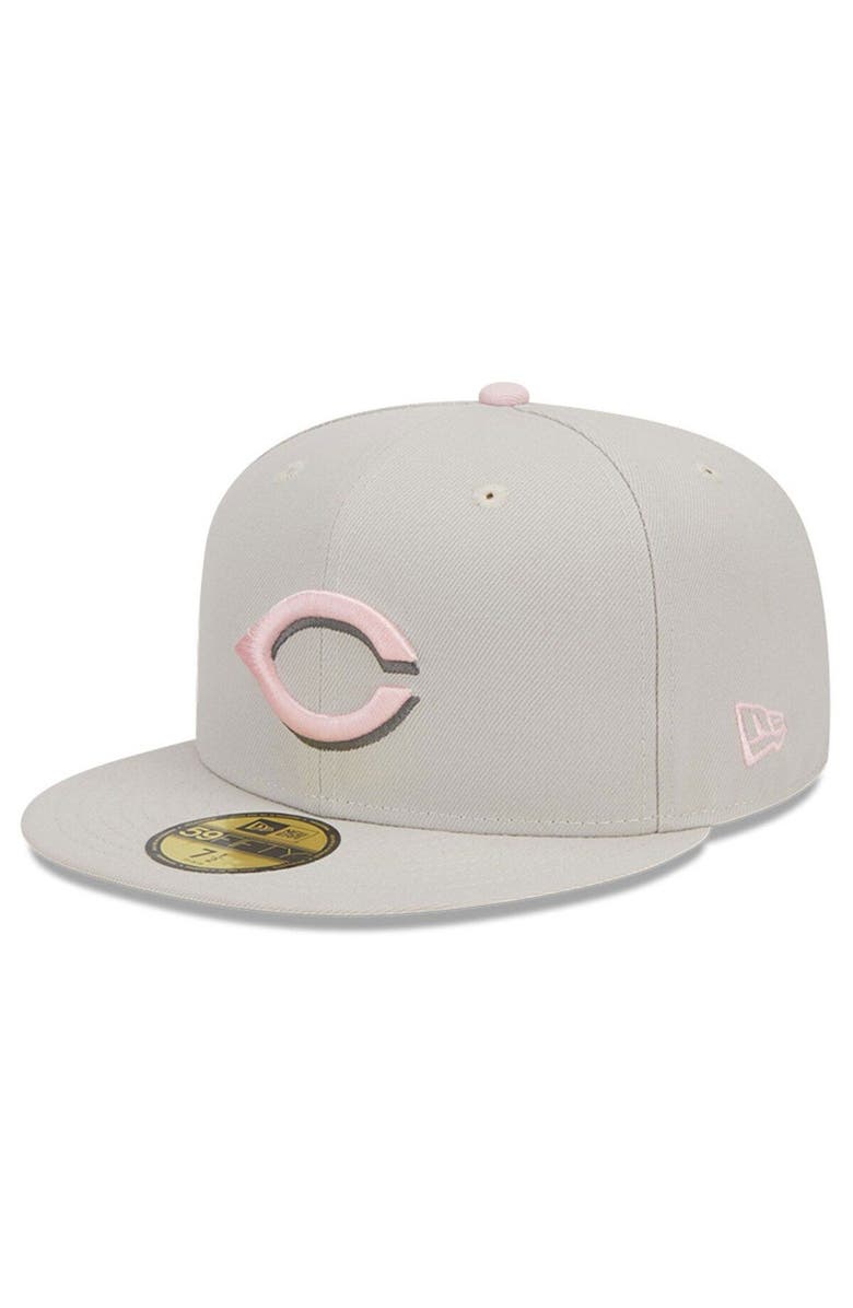 New Era Men's New Era  Khaki Cincinnati Reds 2023 Mother's Day On-Field 59FIFTY Fitted Hat, Alternate, color, 