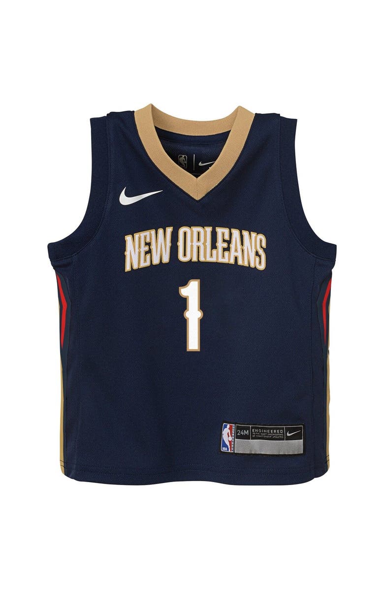 Nike Infant Nike Zion Williamson Navy New Orleans Pelicans Swingman Player Jersey - Icon Edition, Alternate, color, Navy