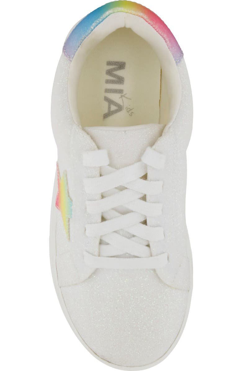 MIA Kids' Lysa Glitter Star Sneaker, Alternate, color,