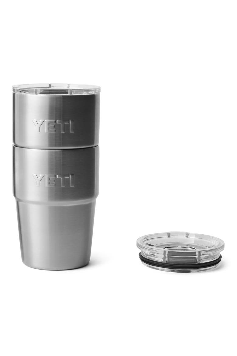 Rambler 16-Ounce Stackable Cup, Alternate, color, STAINLESS