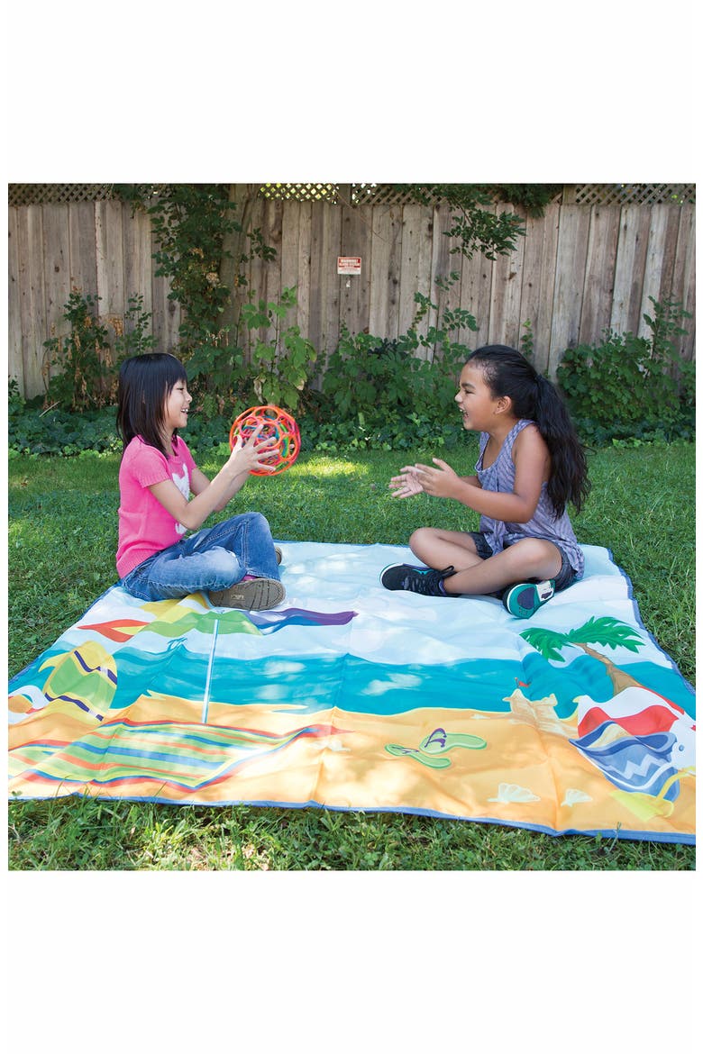 Seaside Beach Mat, Alternate, color, BLUE