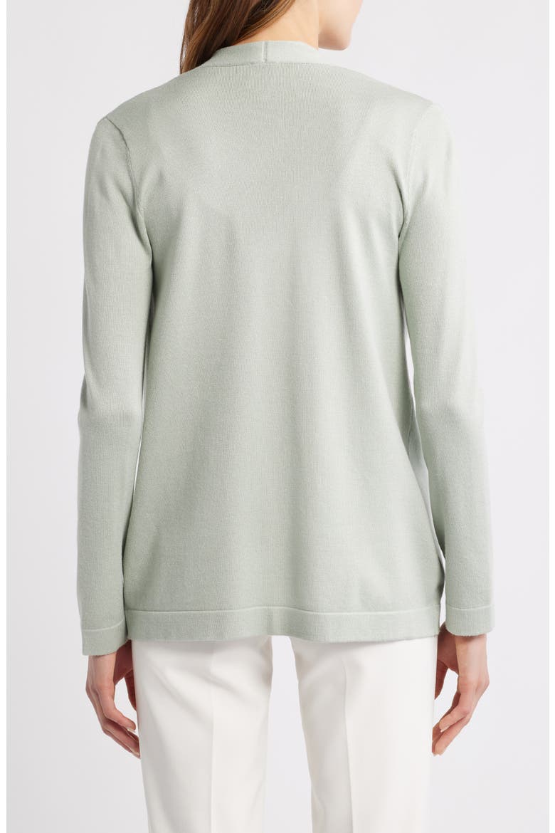 Chatham Open Front Cardigan, Alternate, color, SOFT ALOE