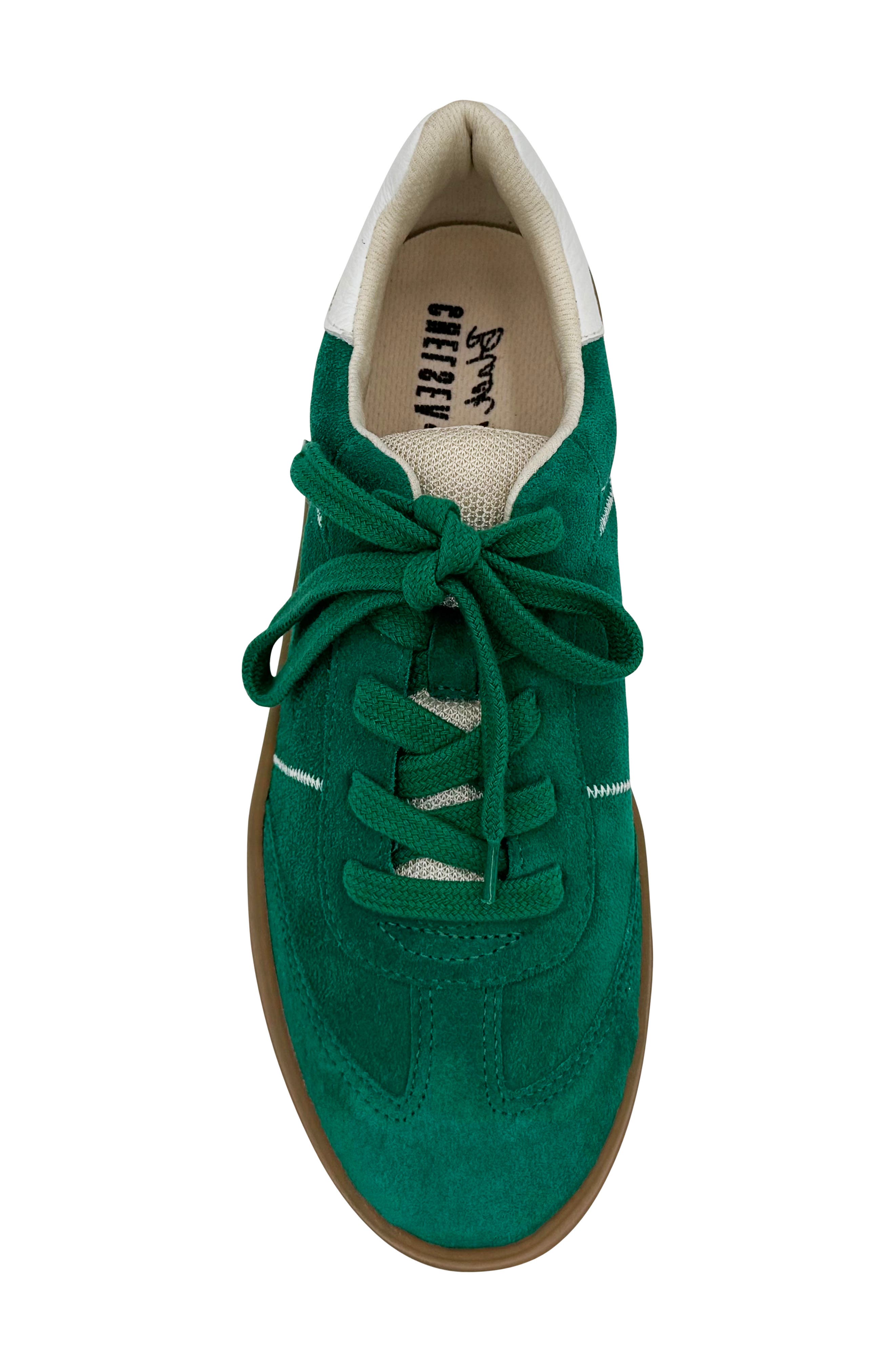 Moldova Low Top Sneaker, Alternate, color, GREEN SUEDE
