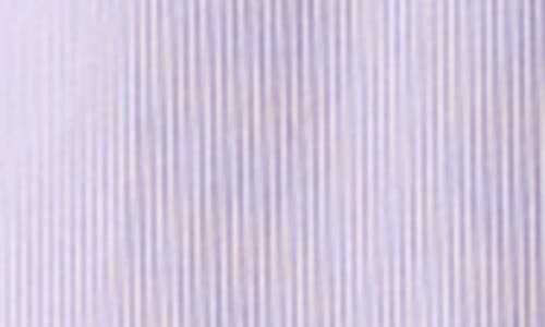 Lk Bennett Pip Stripe Corsage Button-up Shirt In Purple