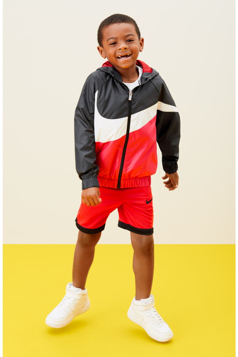 Oversize Windrunner Hooded Jacket, Alternate, color, TRENCHED