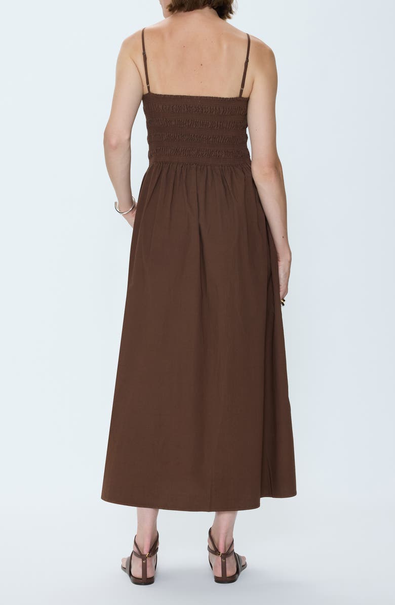 Pistola Bianca Maxi Sundress, Alternate, color, Bruna