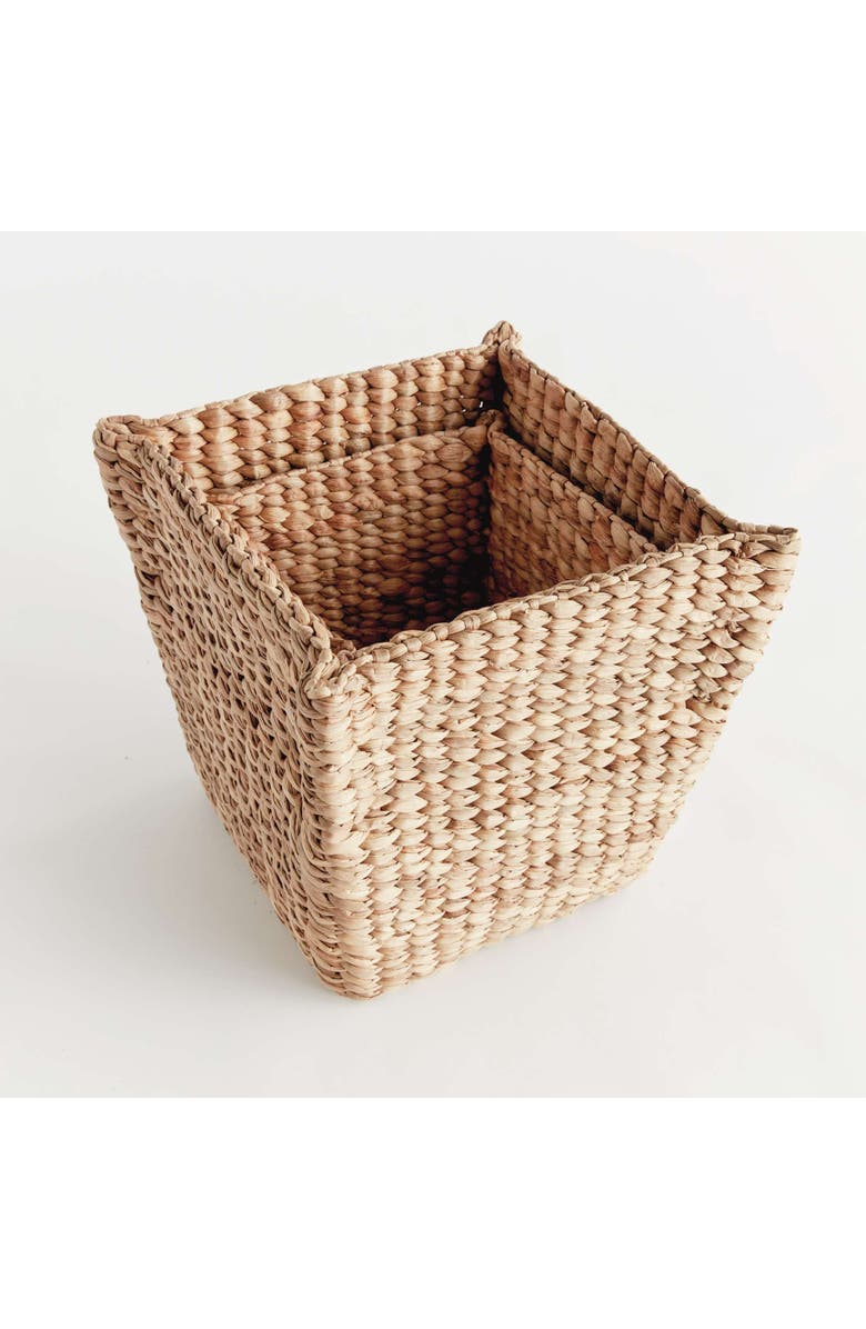 Napa Home & Garden Water Hyacinth Tapered Baskets Set Of 2, Alternate, color, Beige