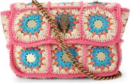 Kurt Geiger London Medium Kensington Crochet Convertible Crossbody Bag