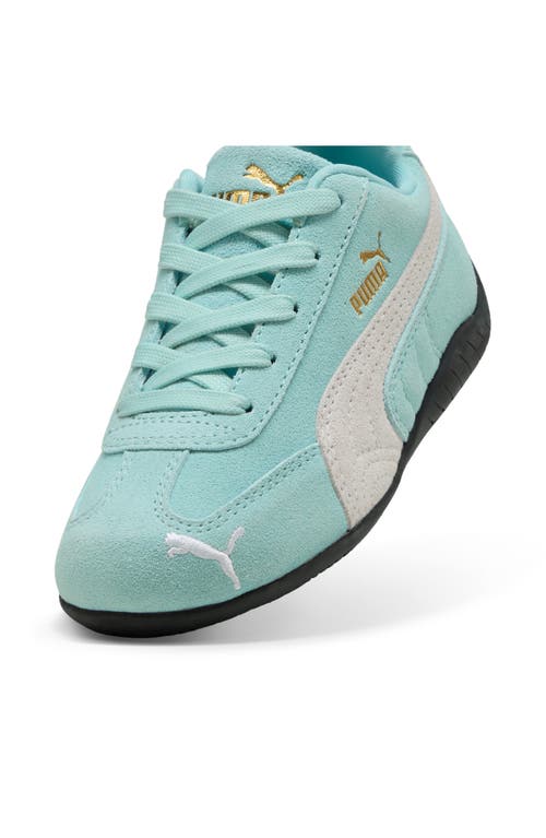 Puma Kids' Speedcat Sneaker In Safe Lake- White