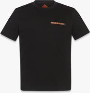 MCM Silket Logo T-Shirt With Zip Pocket