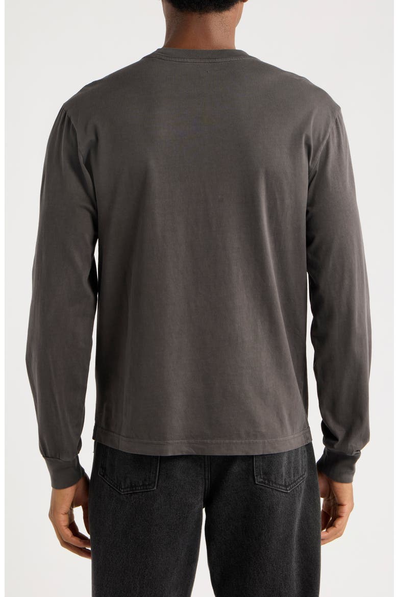Publishing Dept Long Sleeve Cotton Graphic T-Shirt, Alternate, color, BLACK