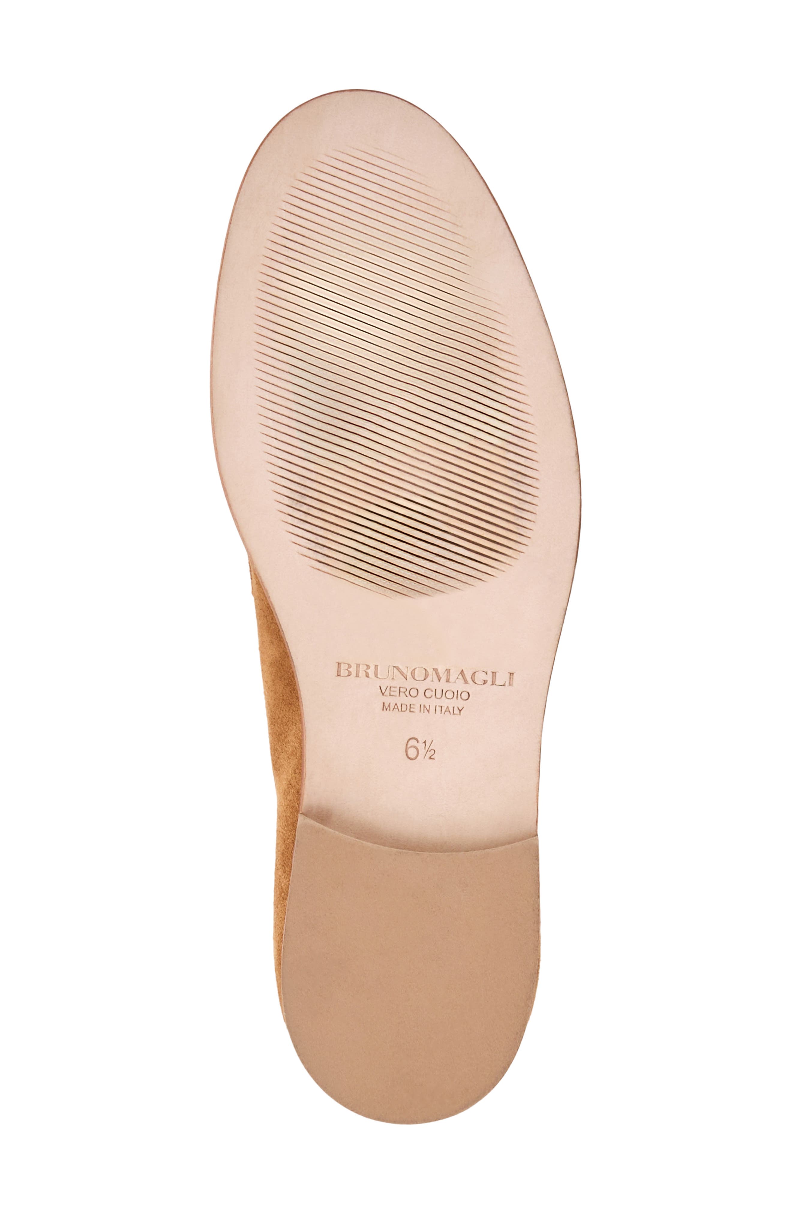 Bruno Magli Lixia Penny Loafer, Alternate, color, Cognac Suede