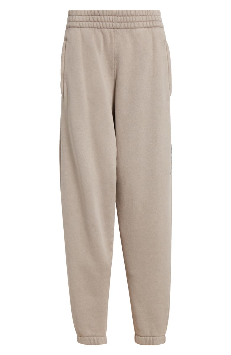 Alexander Wang Flame Logo Cotton French Terry Sweatpants, Alternate, color,