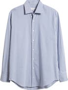 Peter Millar Langley Stripe Crown Lite Performance Twill Button-Up Shirt