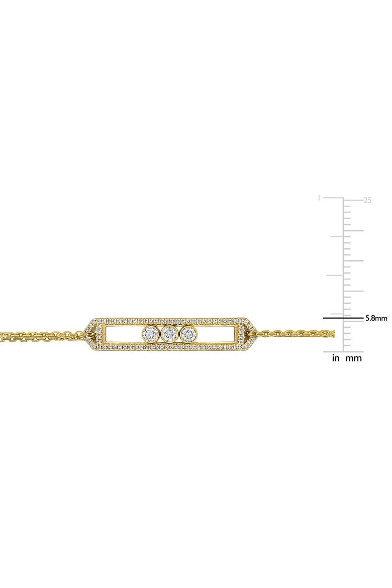 Diamond Bar Bracelet 14k Gold, Alternate, color, 14k Yellow Gold