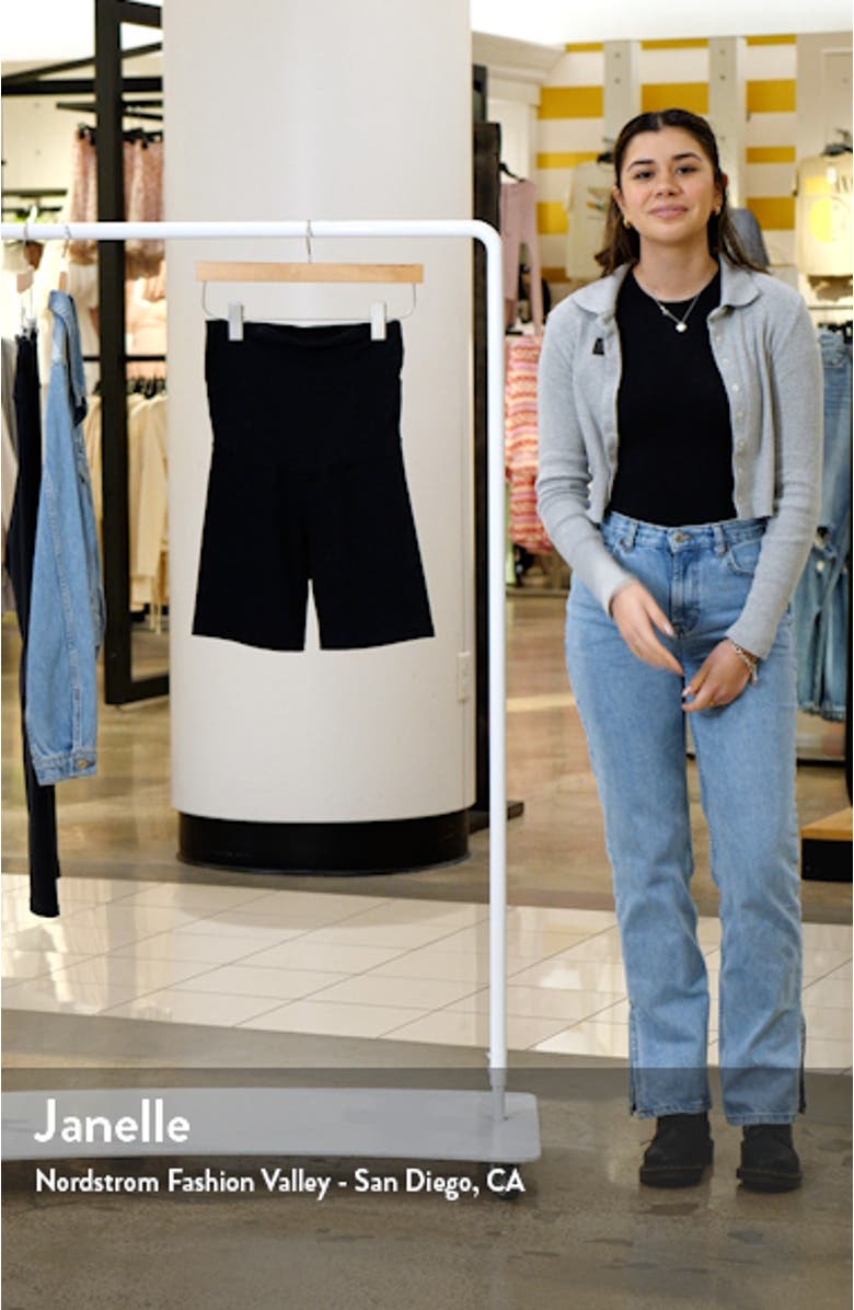 Love the Bump Maternity Bike Shorts, sales video thumbnail