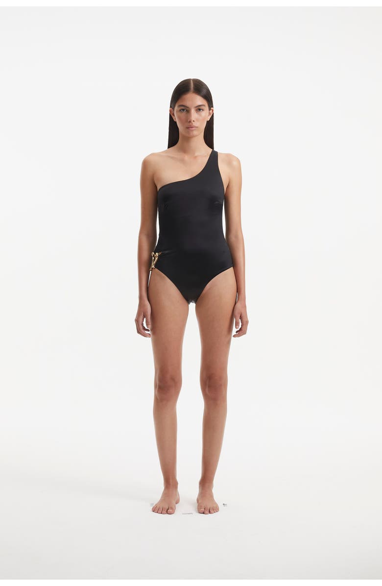 Moeva Kaimana One Piece Swimsuit, Main, color, Black