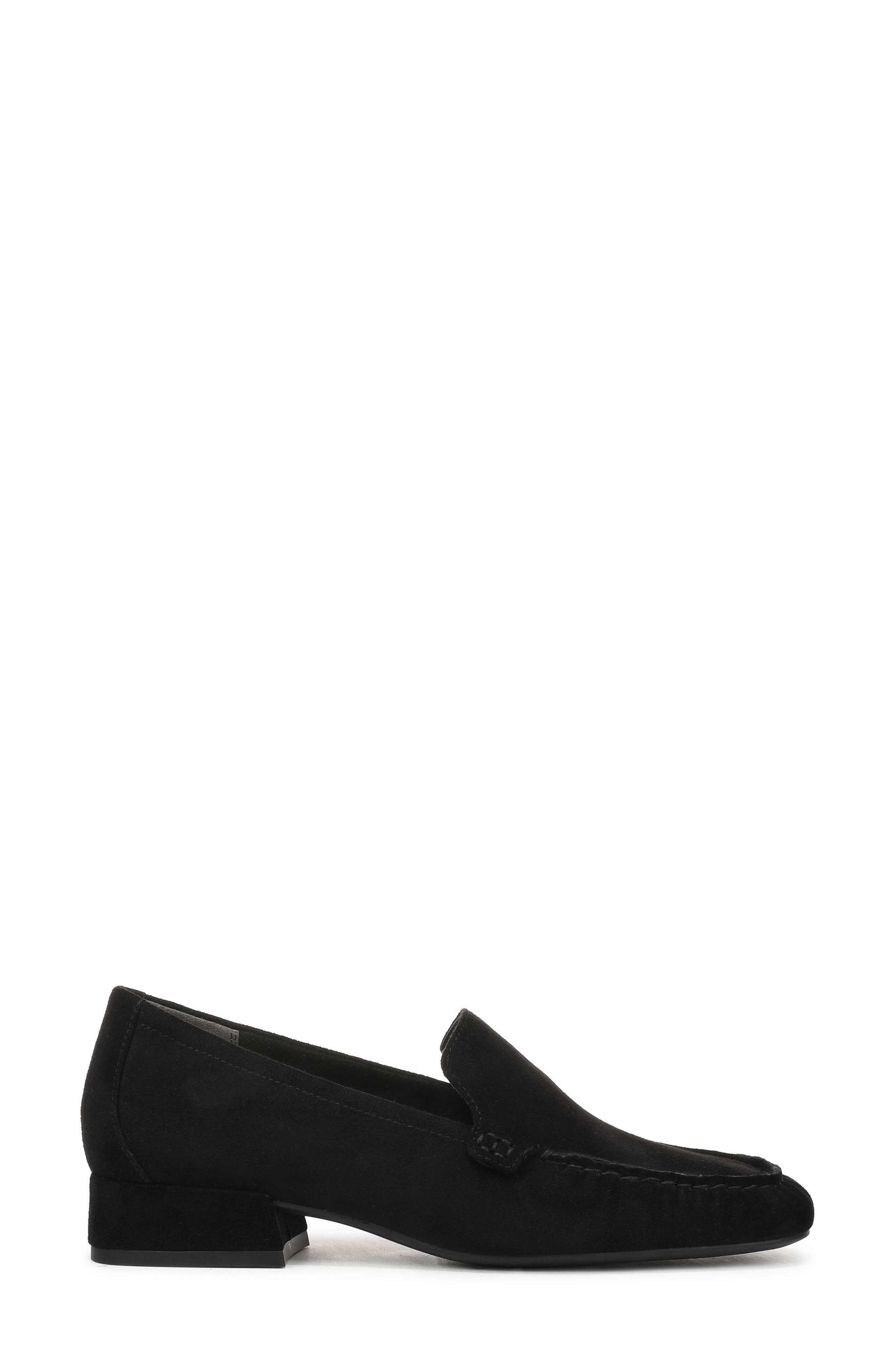 Pilar Loafer, Alternate, color, BLACK SUEDE