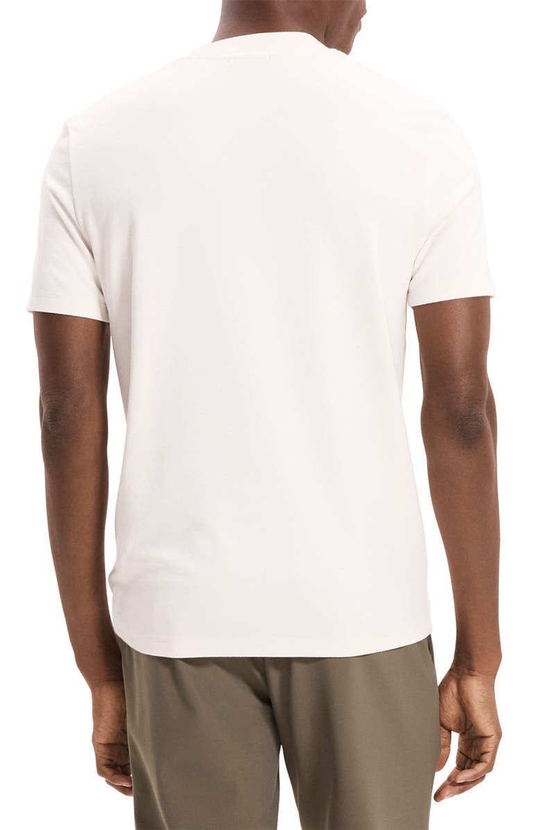 Theory Sarior Anemone Milano T-Shirt, Alternate, color, Winter Ivory
