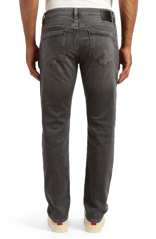 Mavi Jeans Marcus Athletic Slim Straight Leg Jeans In Smoke Brushed