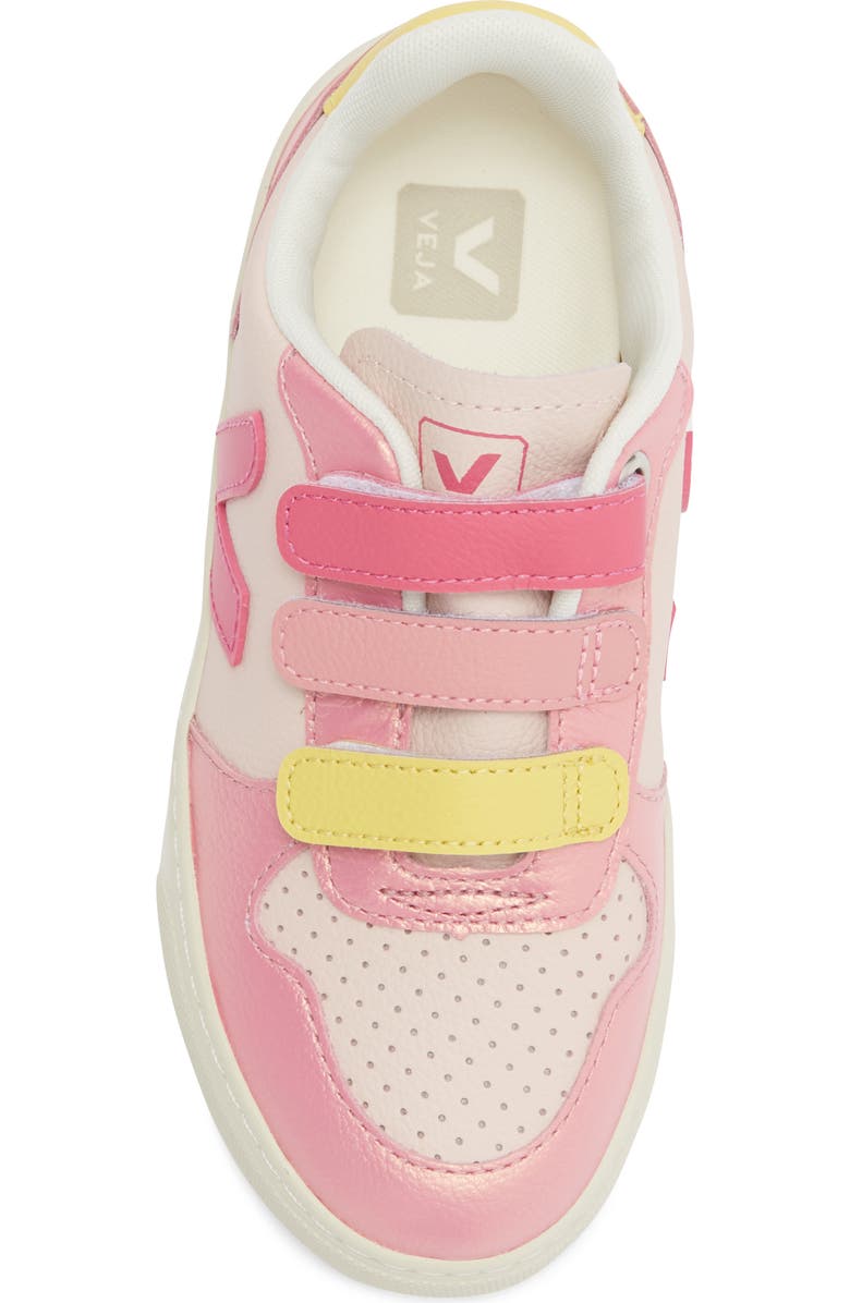 Veja Kids' V-10 Sneaker, Alternate, color, Petale Mia Glimmer