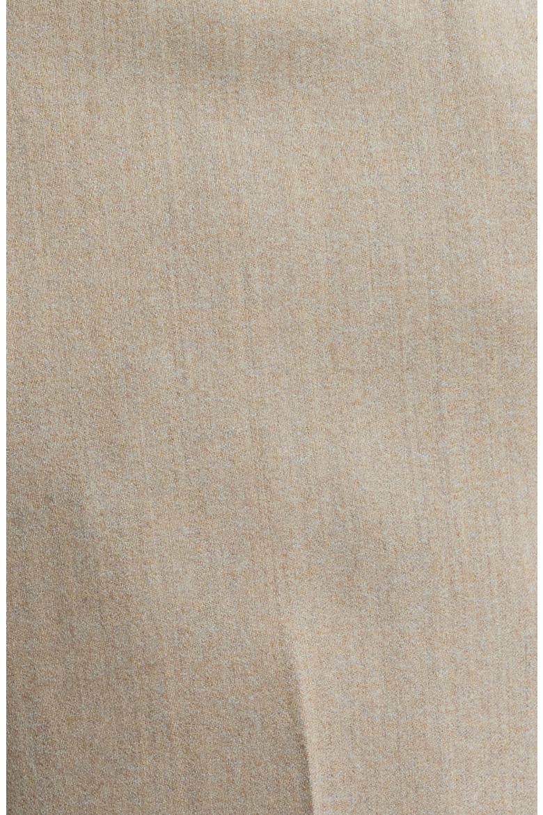 Wool & Cashmere Flannel Dress Pants, Alternate, color, DARK TAN