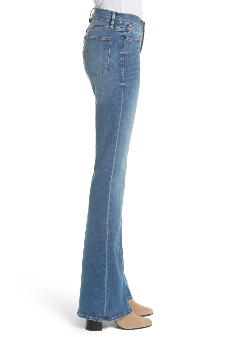 Le High Flare Jeans, Alternate, color, COLUMBUS