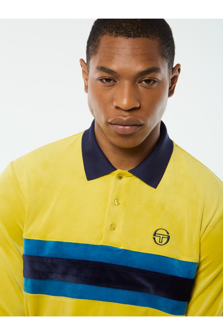 Banda Velour Polo, Alternate, color, SNAKE EYE