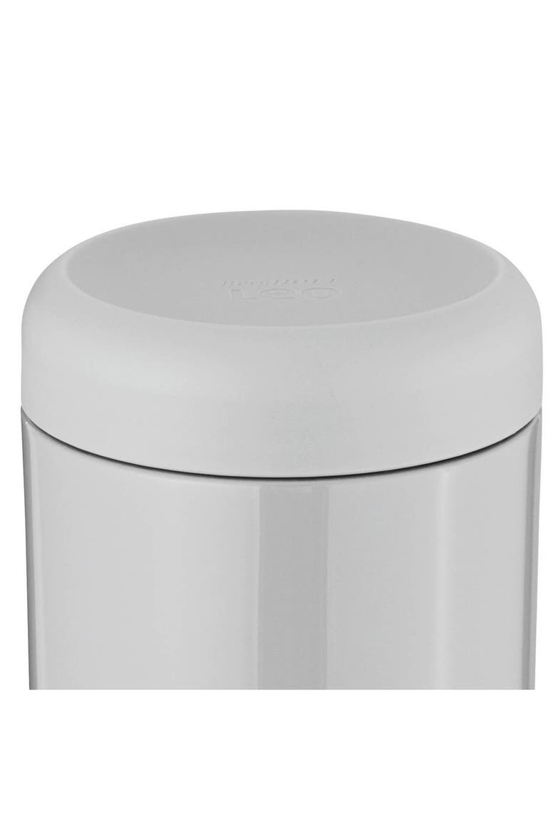 Leo 2-Piece Food Container Set, Alternate, color, GREY/ GREEN