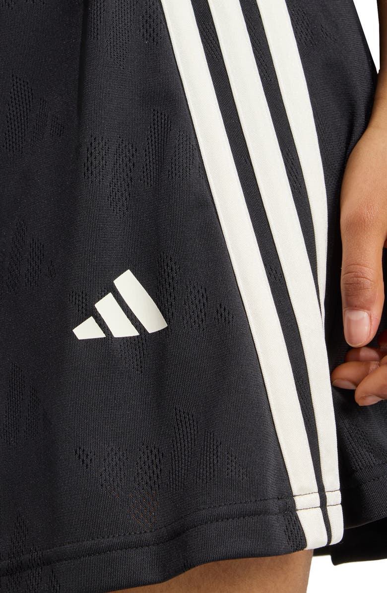 adidas Stadium 3-Stripes Jacquard Tennis Skort, Alternate, color,