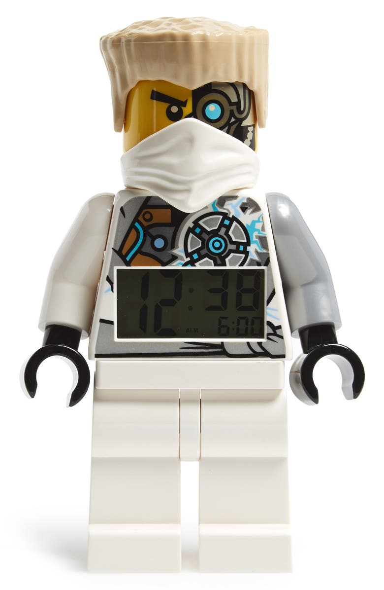 LEGO<sup>®</sup> 'Ninjago - Zane' Alarm Clock, Main, color, 
