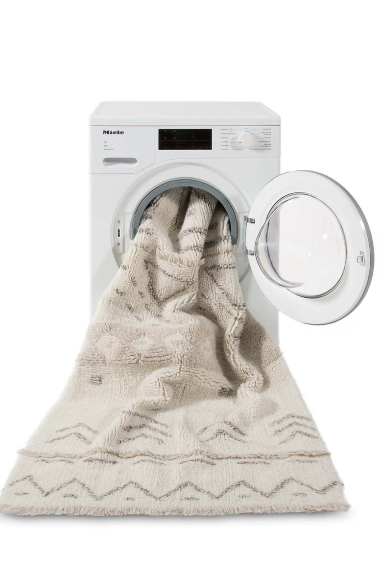 Lorena Canals Washable Wool & Recycled Cotton Rug, Alternate, color, Brown Tones