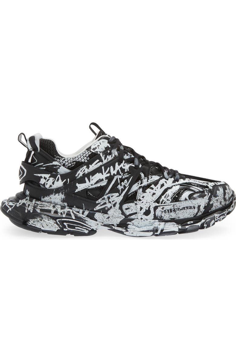 Balenciaga Track Graffiti Sneaker, Alternate, color,