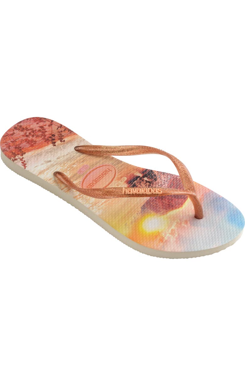 Havaianas 'Slim Paisage' Flip Flop, Alternate, color,