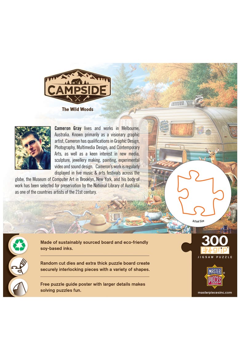 The Wild Woods 300 Piece Jigsaw Puzzle, Alternate, color, Multicolor