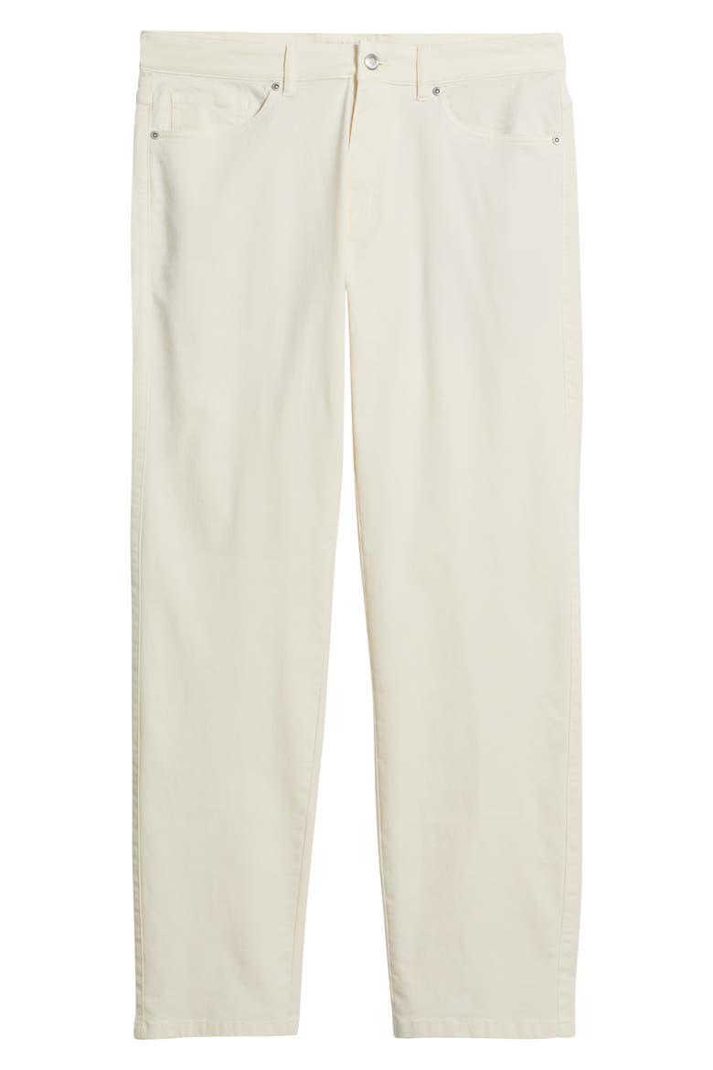 Signature Stretch Sateen Pants, Alternate, color, IVORY