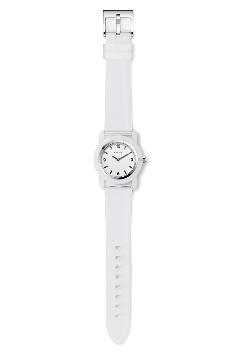 Play Recycled Plastic Watch, 35mm, Alternate, color, CRYSTAL