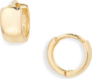 Bony Levy 14K Gold Chunky Huggie Hoop Earrings