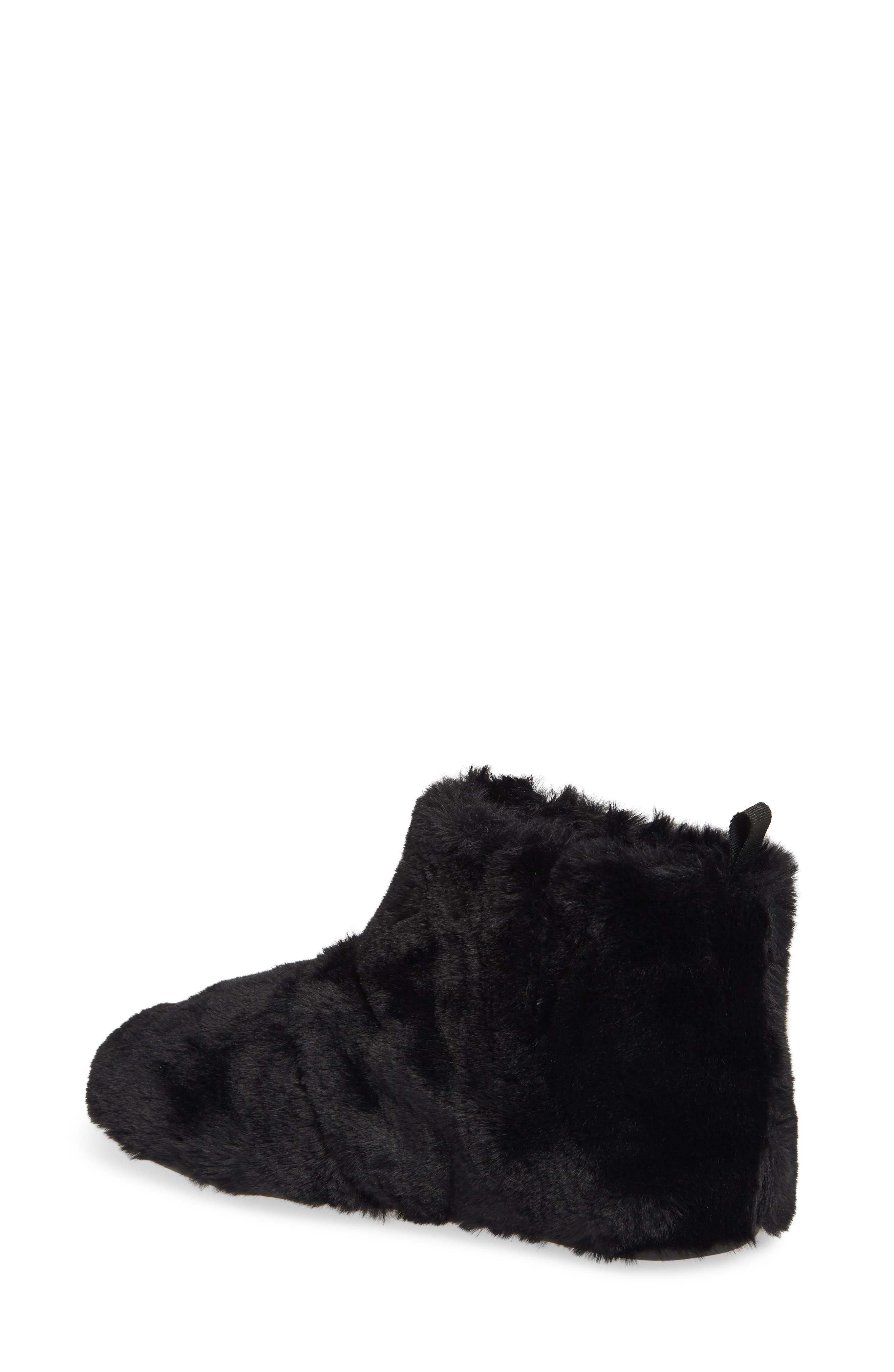 FitFlop Faux Fur Slipper Bootie, Alternate, color, 
