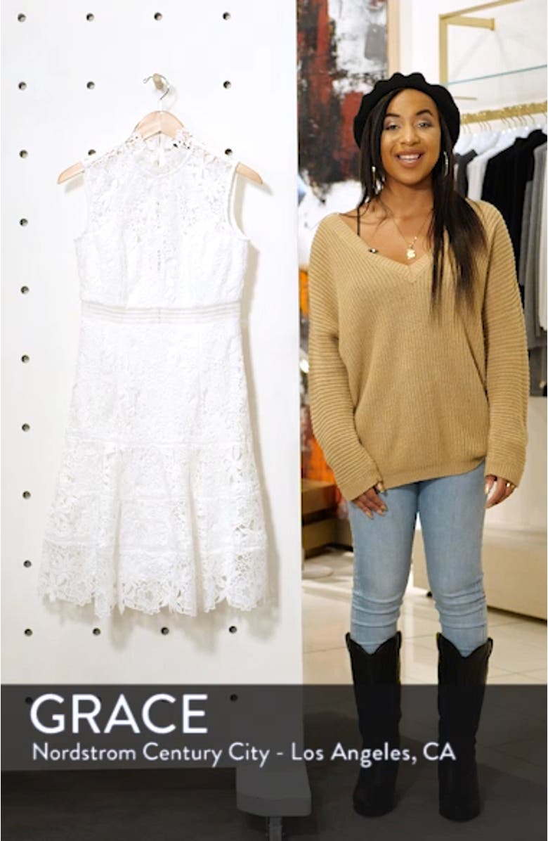 Elise Lace Cocktail Dress, sales video thumbnail