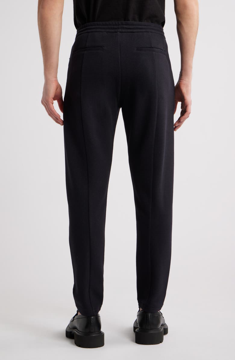 Emporio Armani Waffle Textured Cotton Blend Joggers, Alternate, color, 