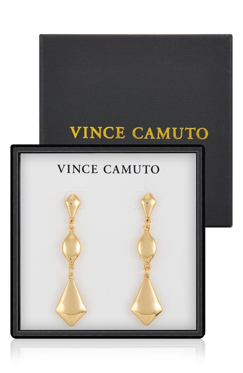 Vince Camuto Link Drop Earrings In Goldtone